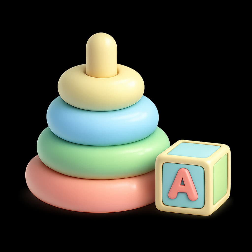 3D-иллюстрация раннего развития